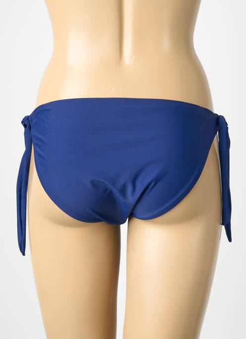 Bas de maillot de bain stretch bikini bleu VERY ZEN femme