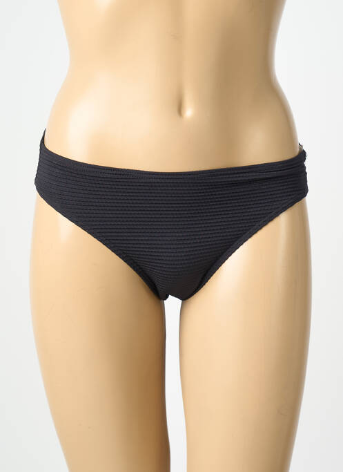 Bas de maillot de bain stretch culotte noir LAGON BLEU femme