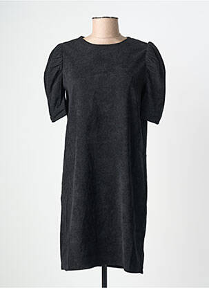 Robe mi-longue manches courtes manches courtes noir MOLLY BRACKEN femme