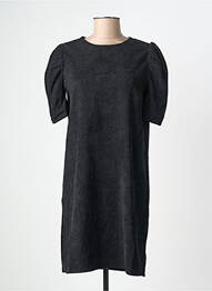 Robe mi-longue manches courtes manches courtes noir MOLLY BRACKEN femme