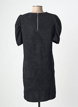 Robe mi-longue manches courtes manches courtes noir MOLLY BRACKEN femme