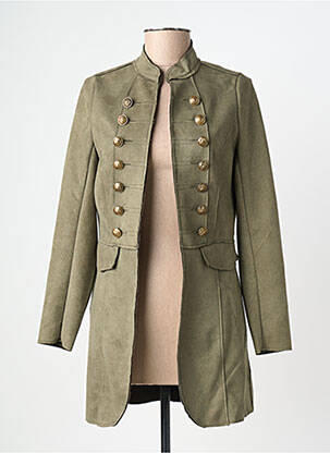Veste casual col rond vert MOLLY BRACKEN femme
