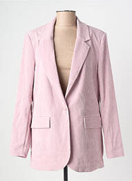 Blazer manches longues rose CREAM femme