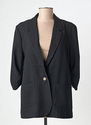 Blazer finition intérieure doublée noir CREAM femme