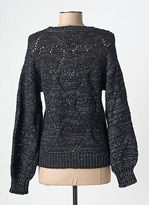 Pull coupe cintrée manches longues noir MOLLY BRACKEN femme
