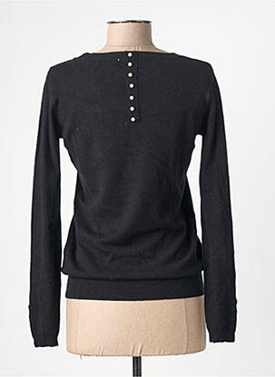 Pull coupe cintrée manches longues noir MOLLY BRACKEN femme