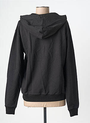 Sweat-shirt à capuche stretch manches longues noir LES TROPEZIENNES PAR M.BELARBI femme