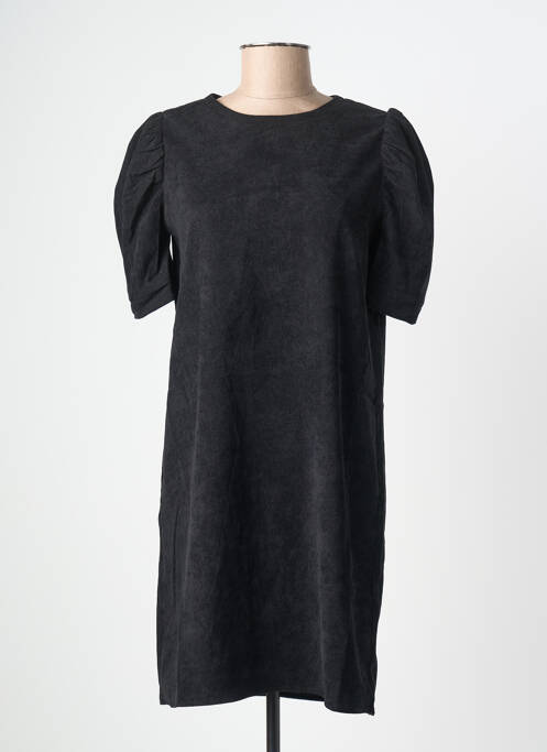 Robe mi-longue manches courtes manches courtes noir MOLLY BRACKEN femme
