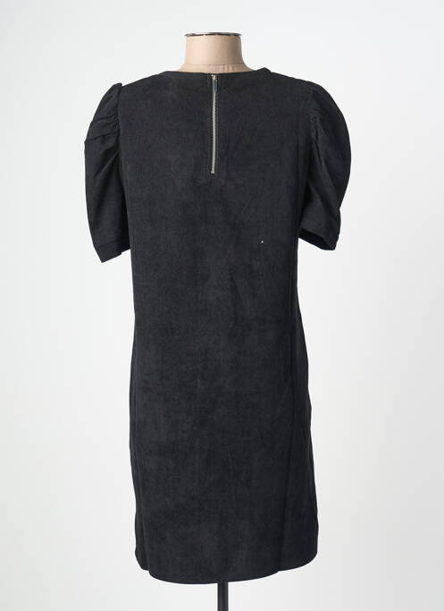 Robe mi-longue manches courtes manches courtes noir MOLLY BRACKEN femme