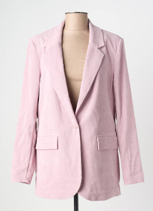 Blazer manches longues rose CREAM femme