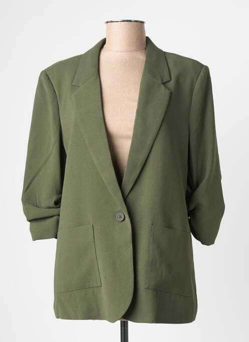 Blazer finition intérieure doublée vert CREAM femme