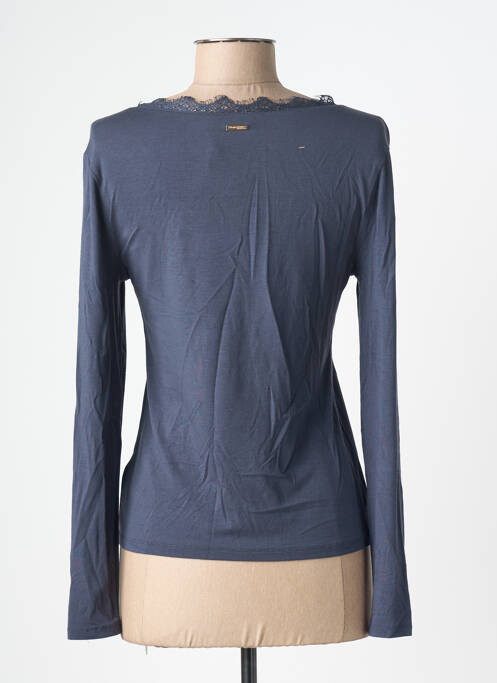 T-shirt manches longues manches longues bleu LES TROPEZIENNES PAR M.BELARBI femme