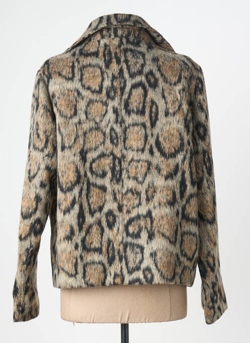 Manteau court marron MOLLY BRACKEN femme