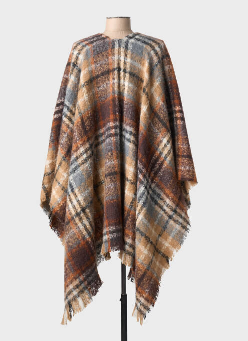 Poncho marron CREAM femme