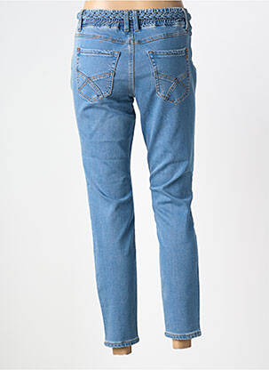 Jeans coupe slim stretch taille normale bleu CREAM femme