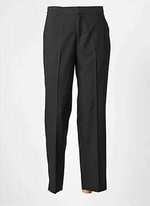 Pantalon 7/8 tissage popeline taille normale noir CREAM femme