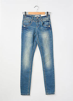 Jeans skinny stretch taille basse bleu CREAM femme