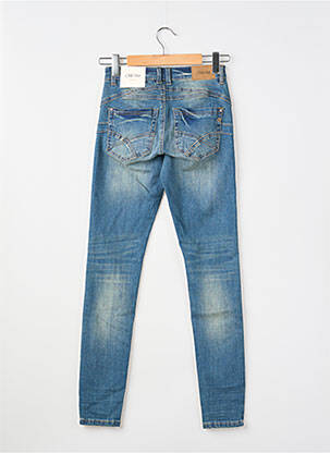 Jeans skinny stretch taille basse bleu CREAM femme
