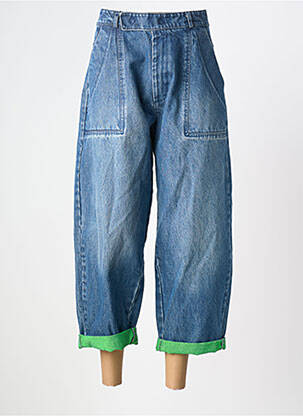 Jeans coupe large bleu BANDITAS FROM MARSEILLE femme
