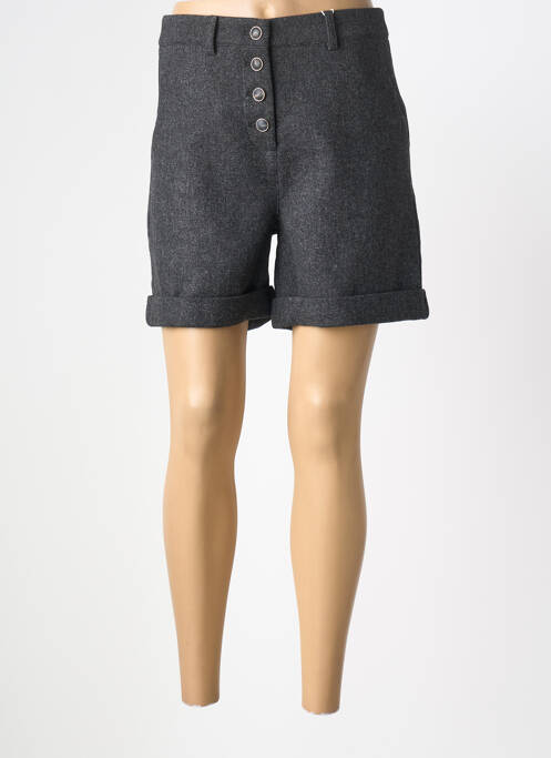 Short taille à pinces taille normale gris C'EST BEAU LA VIE femme