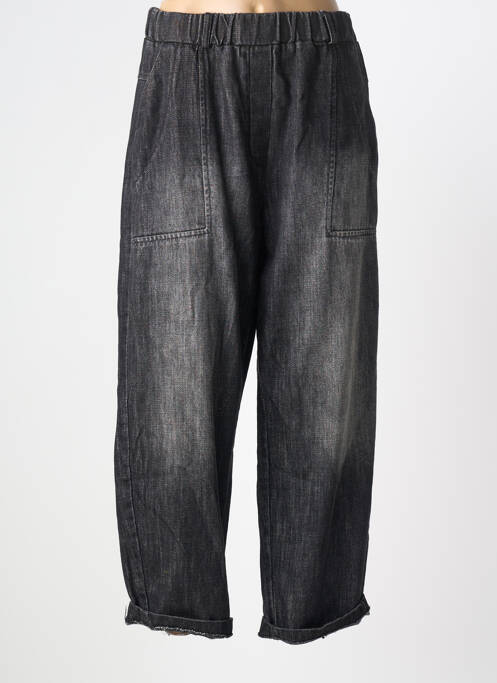 Jeans coupe droite noir BANDITAS FROM MARSEILLE femme