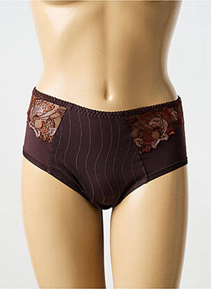 Culotte broderie marron PRIMA DONNA femme