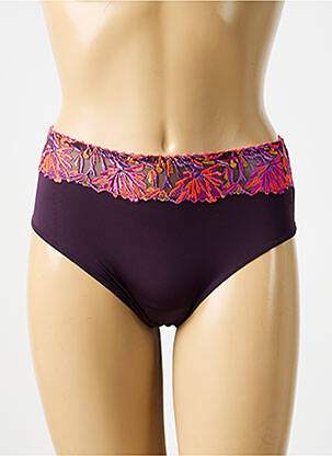 Culotte broderie violet PRIMA DONNA femme