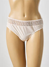 Tanga tissage satiné rose PRIMADONNA femme