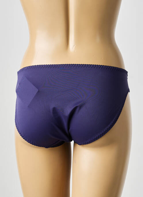 Culotte tissage dentelle bleu PRIMA DONNA femme