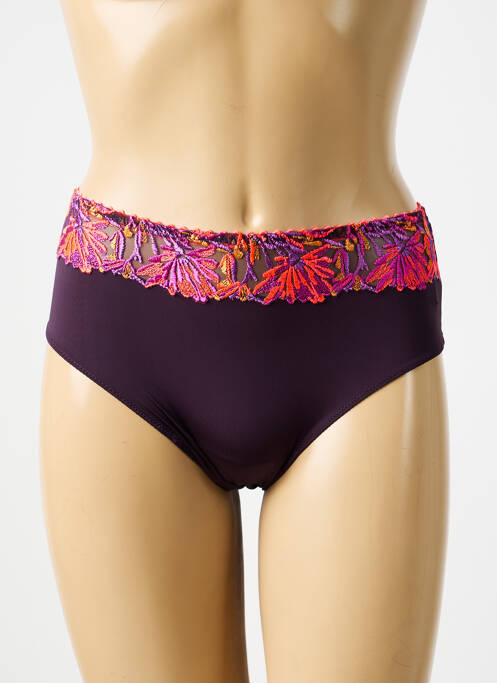 Culotte broderie violet PRIMA DONNA femme