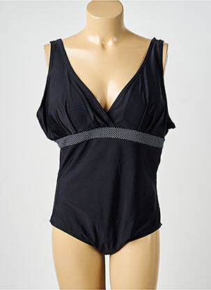 Maillot de bain 1 pièce noir LAGON BLEU femme
