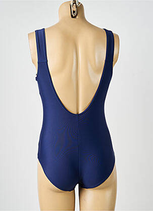 Maillot de bain 1 pièce imprimé fantaisie bleu LAGON BLEU femme
