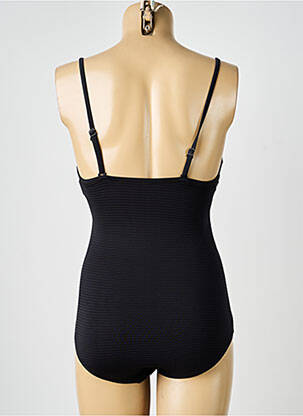 Maillot de bain 1 pièce noir LAGON BLEU femme