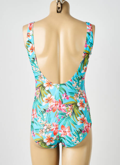 Maillot de bain 1 pièce bleu LAGON BLEU femme