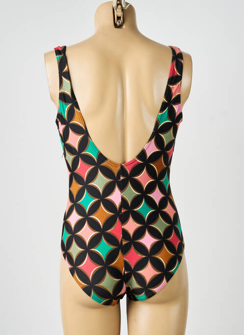 Maillot de bain 1 pièce noir LAGON BLEU femme