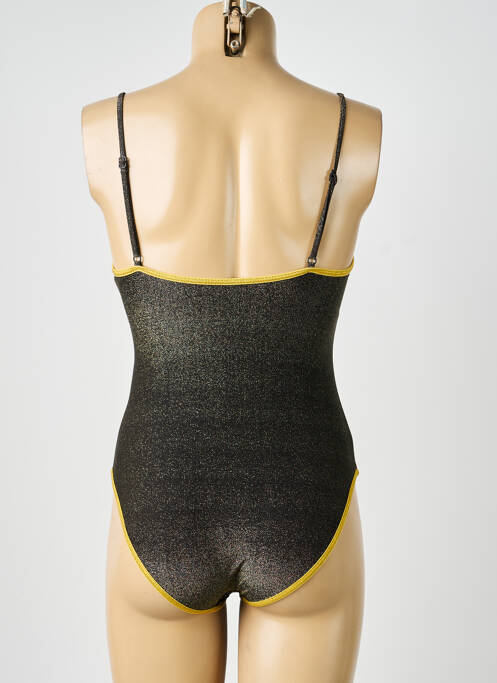 Maillot de bain 1 pièce noir LAGON BLEU femme