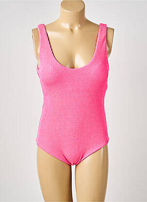 Maillot de bain 1 pièce brassieres brassieres rose VIOLETTA femme