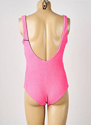Maillot de bain 1 pièce brassieres brassieres rose VIOLETTA femme