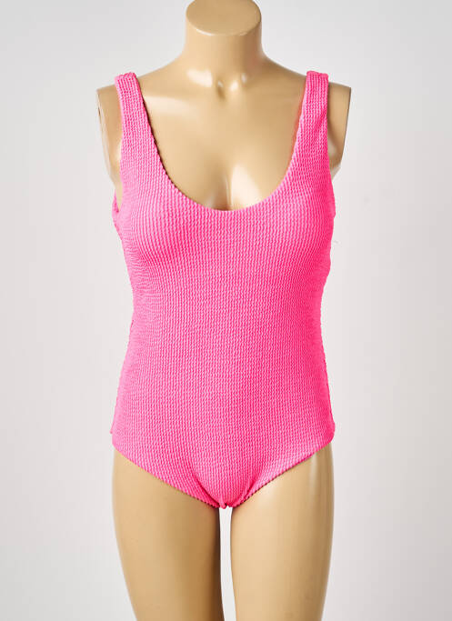 Maillot de bain 1 pièce brassieres brassieres rose VIOLETTA femme