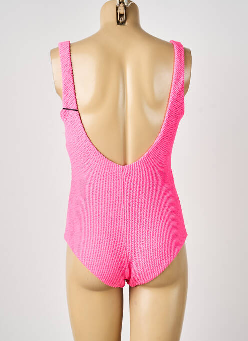 Maillot de bain 1 pièce brassieres brassieres rose VIOLETTA femme