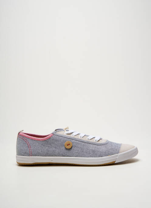 Baskets bout rond bout rond gris FAGUO homme