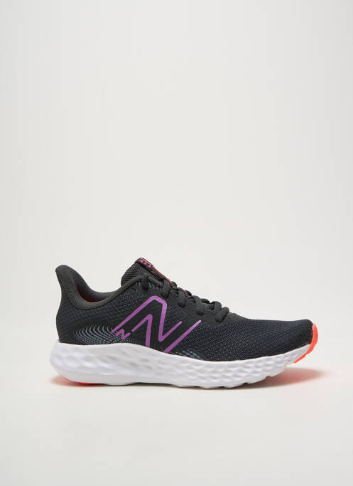 Baskets bout rond talon plat jusqu'à 3cm gris NEW BALANCE femme