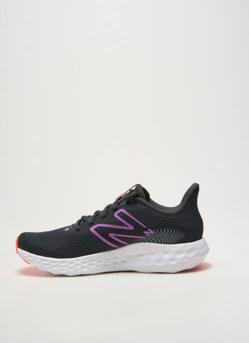 Baskets bout rond talon plat jusqu'à 3cm gris NEW BALANCE femme