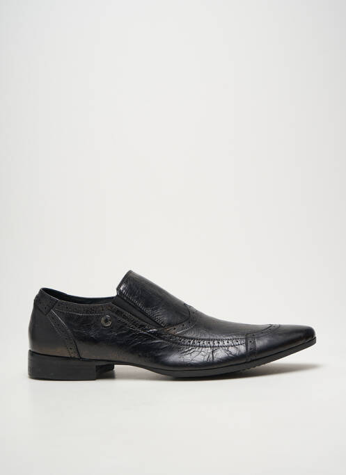 Mocassins bout pointu chiquet noir KAPORAL homme