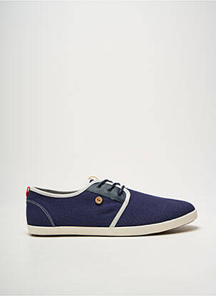 Baskets bout rond bout rond bleu FAGUO homme