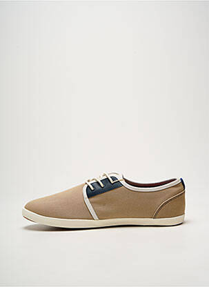 Baskets bout rond bout rond beige FAGUO homme