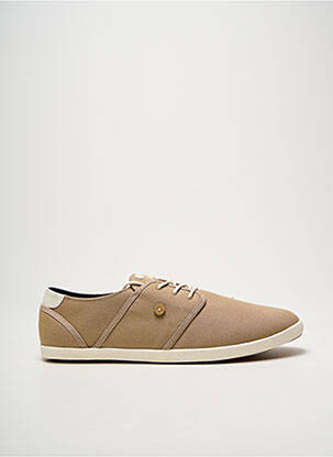 Baskets bout rond bout rond beige FAGUO homme