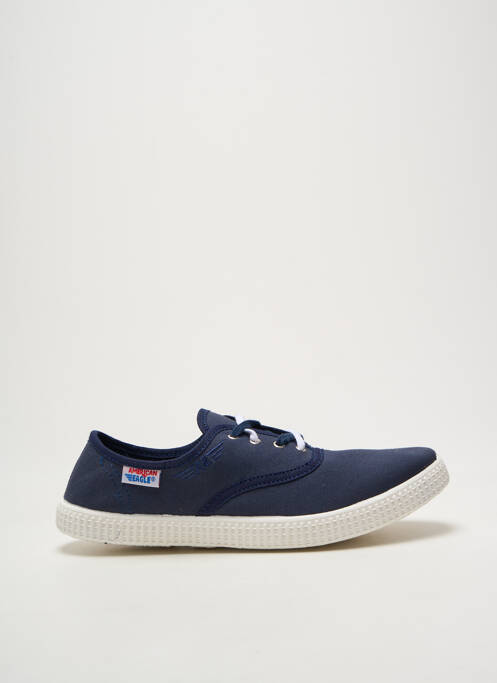 Baskets bout rond bout rond bleu AMERICAN EAGLE homme