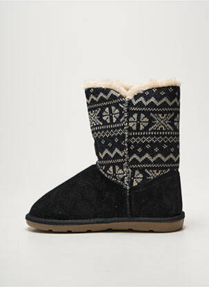 Bottines/boots fourrée bout rond noir LES TROPEZIENNES PAR M.BELARBI fille