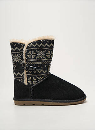 Bottines/boots fourrée bout rond noir LES TROPEZIENNES PAR M.BELARBI fille